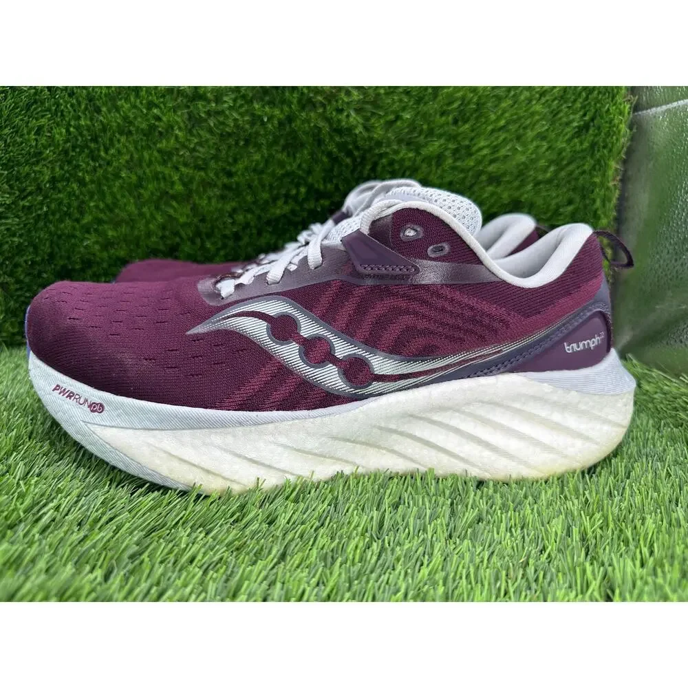 Saucony Triumph 22 S10964-241 Athletic Sneaker Women's 10.5 Purple Mesh Running